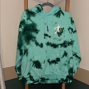 Jeffree Star Fashion Green Money Hoodie Size XL
